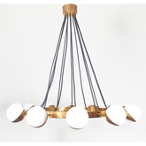 Ceiling Lamp Art. 1709, 12 Diffusers
