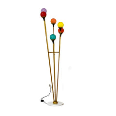 Floor Lamp, Art. 1074 Alberello, 6 Diffusers 