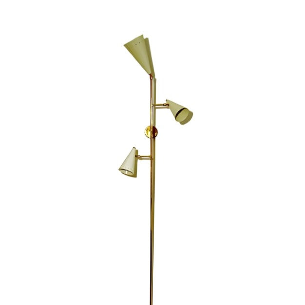 Applique Art. 1214 - 3 Jointed DIFFUSERS - Brass 