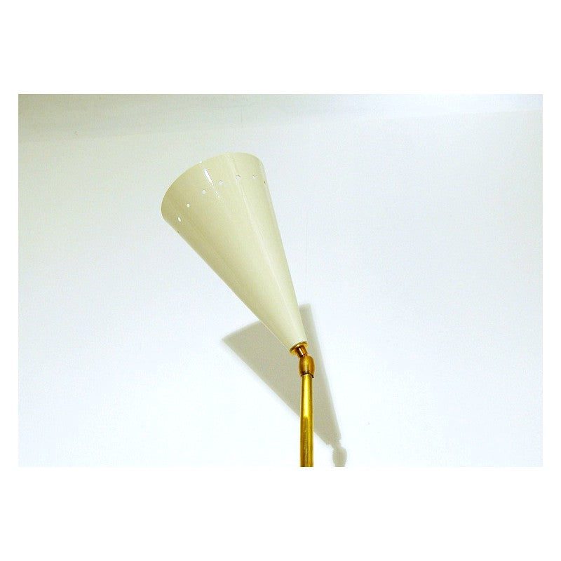 Applique Art. 1214 - 3 Jointed DIFFUSERS - Brass 