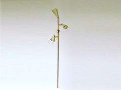 Applique Art. 1214 - 3 Jointed DIFFUSERS - Brass 
