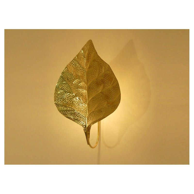 Applique Art. 1813 - LEAF - Brass - Tommaso Barbi Style 