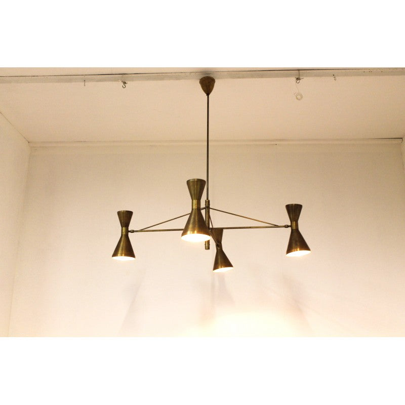 Lampada da soffitto anni '50-'60 - Art. 2061