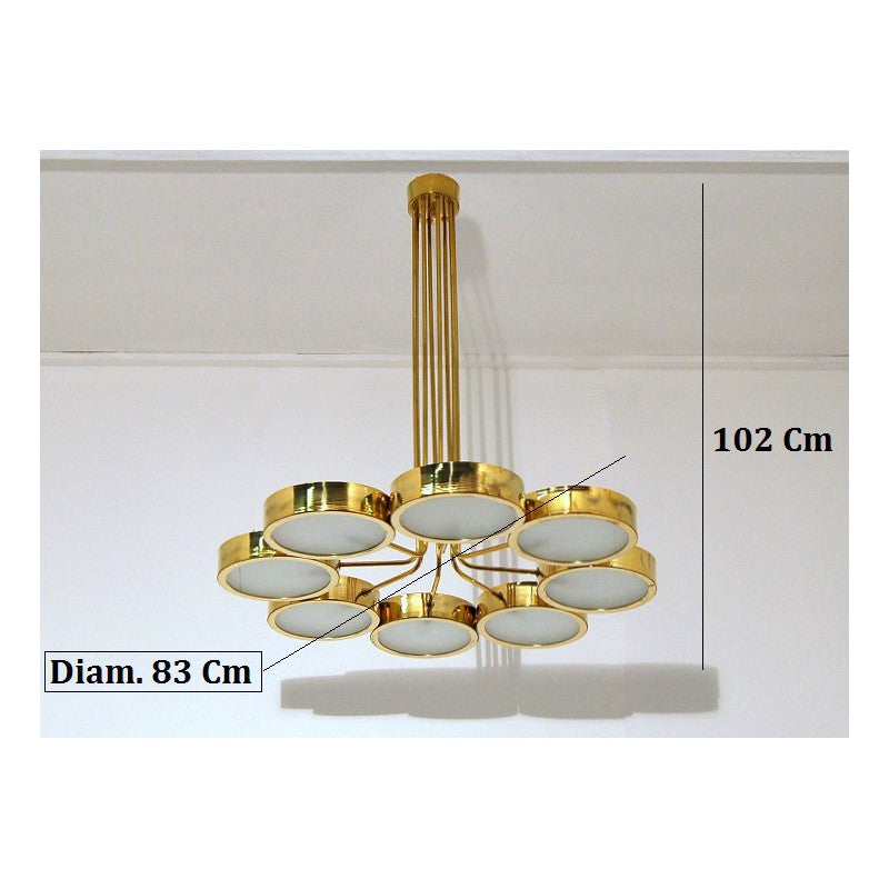 Lampada da Soffitto Art. 1700 - 8 Diffusori