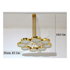 Ceiling Lamp Art. 1700 - 8 Diffusers 