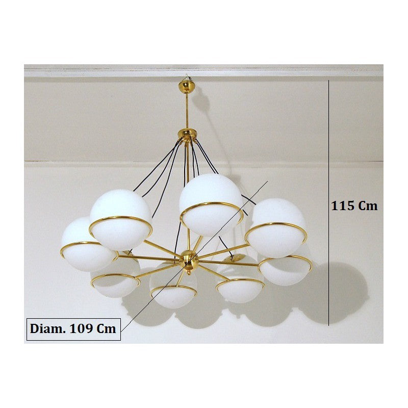 Lampada da Soffitto Art. 1701 - 8 Diffusori