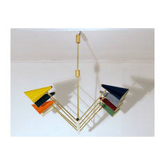 Ceiling Lamp - Art. 1702 - 8 Diffusers 