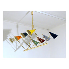 Ceiling Lamp - Art. 1702 - 8 Diffusers 