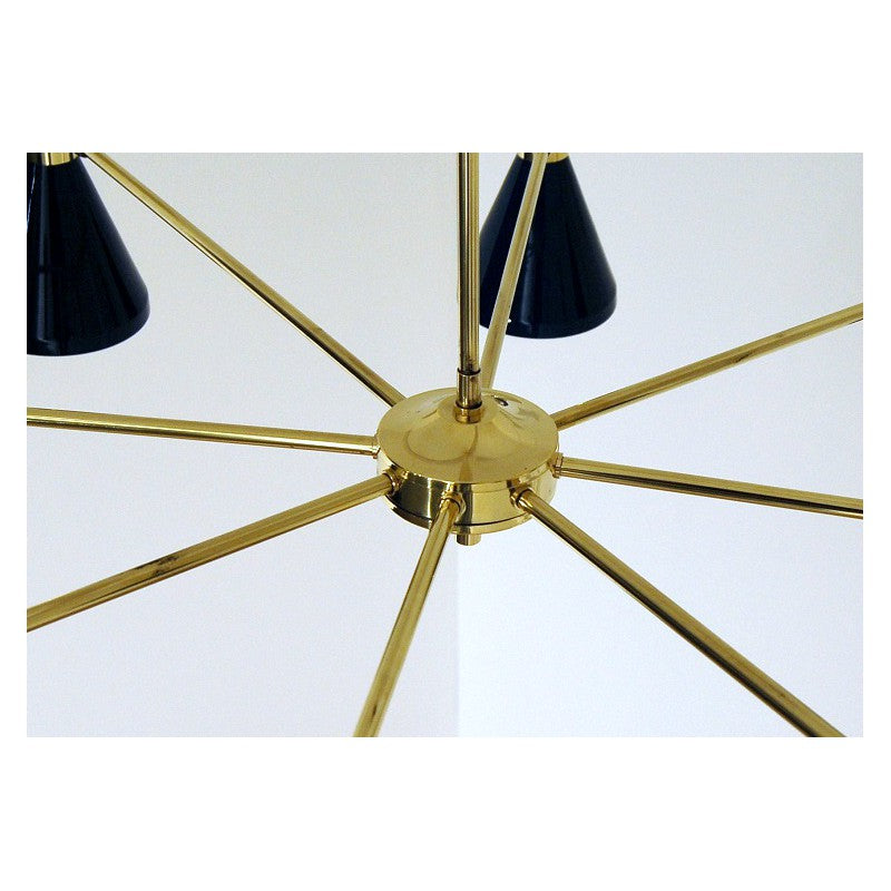 Lampada da Soffitto Art. 1731, 8 Diffusori