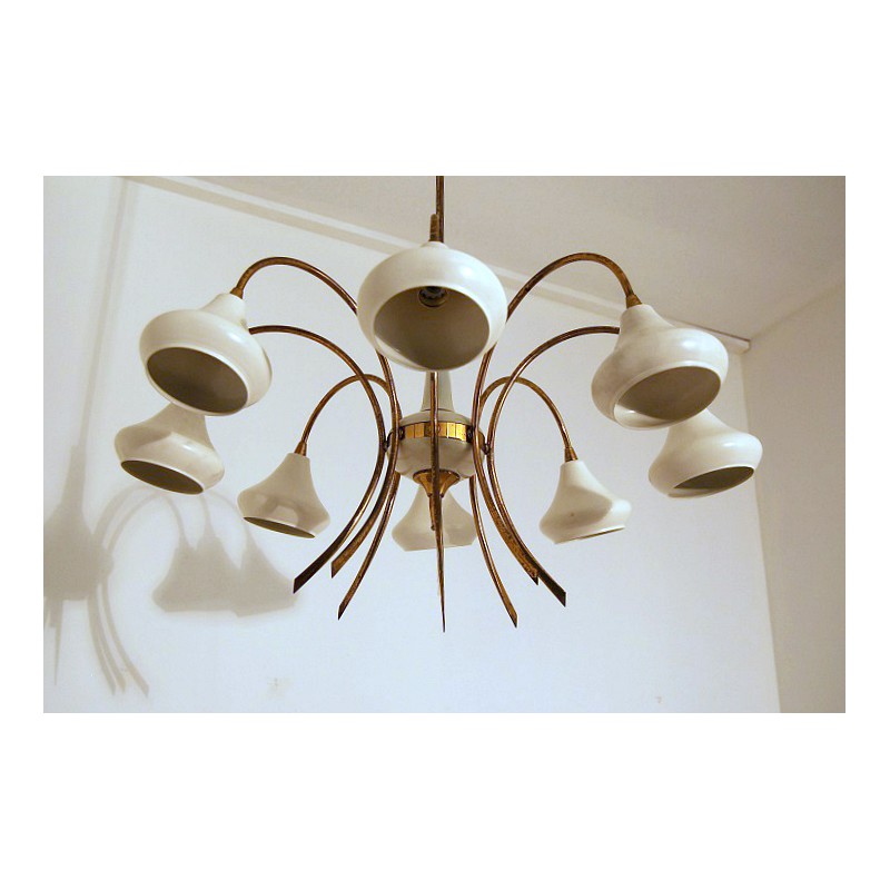 Lampada da Soffitto Originale Art. 1435 - 8 Diffusori