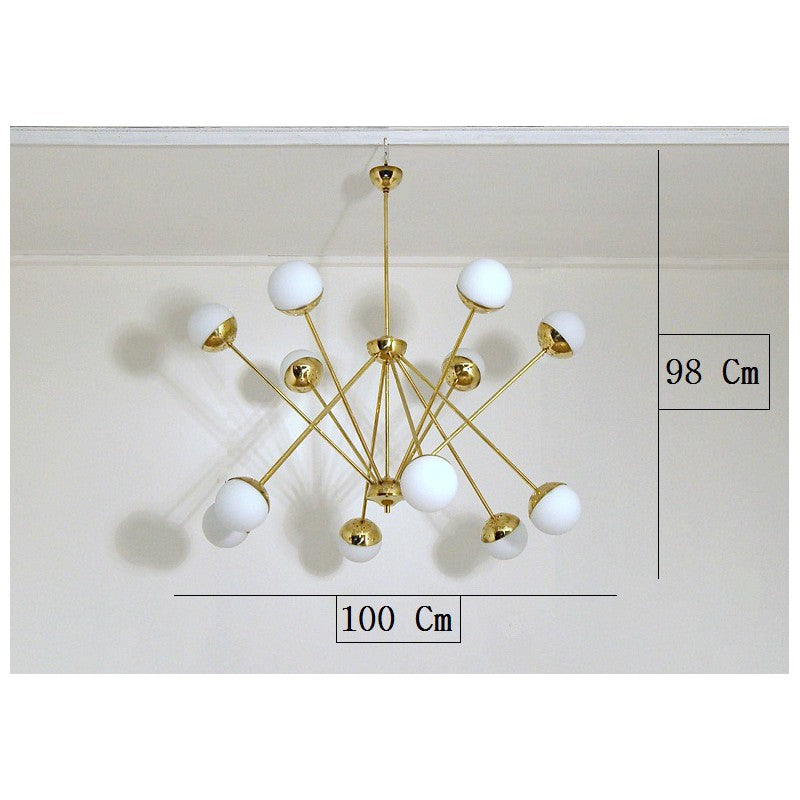 Lampada da Soffitto SPUTNIK - Art. 1755 - 12 Diffusori